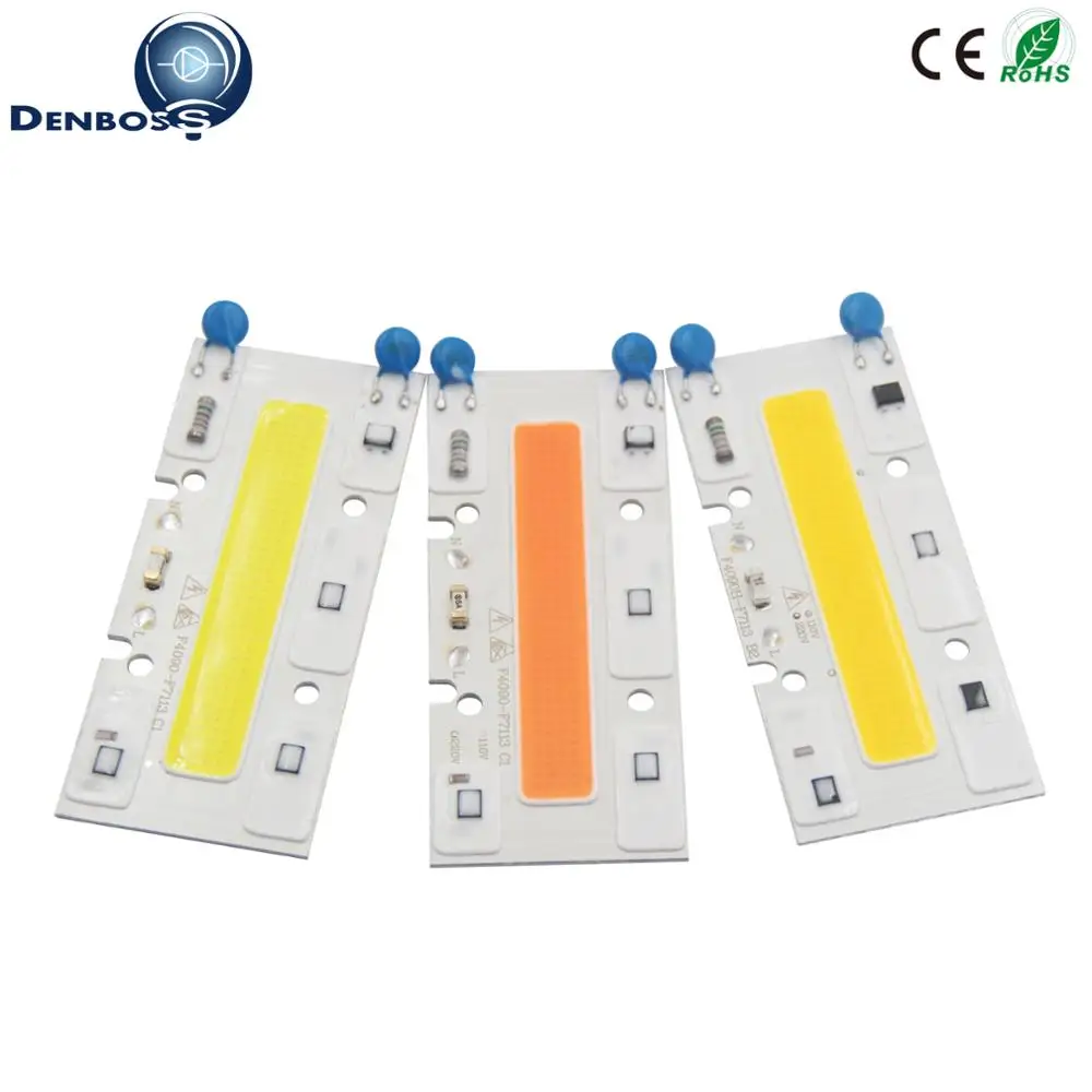 Светодиодный прожектор без драйвера 220 В 30 Вт|cob diode|power ledled cob |