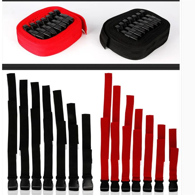 Секс игрушки 7 шт./компл. товары для взрослых нейлоновые повязки БДСМ бондаж набор