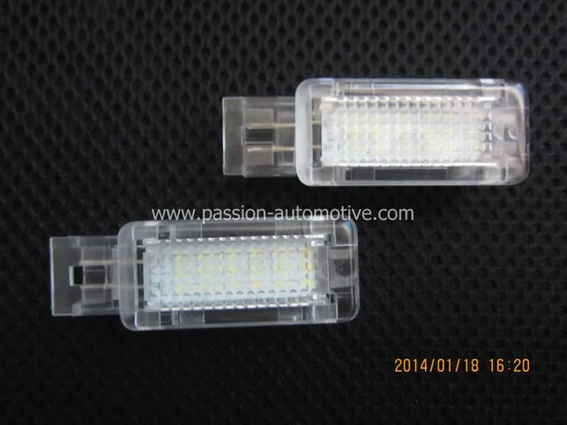 2 шт. 18SMD СВЕТОДИОДНЫЙ подсветка/Боковая дверь/багаж/футвелл для Mercedes Benz W203 W209 R171