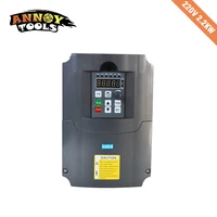220v 1 5kw2 2kw single phase input and 3 phase output frequency converter adjustable speed drive frequency converter vfd