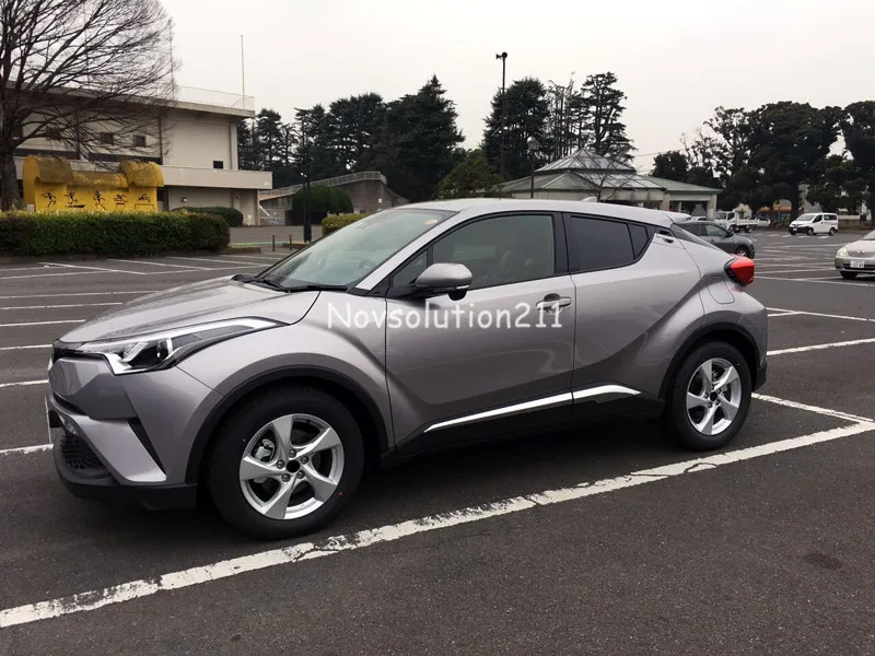 ABS Хромированная Автомобильная боковая панель, корпус, Формовочная крышка, отделка автомобиля, Стайлинг для Toyota C-HR CHR, внешние аксессуары