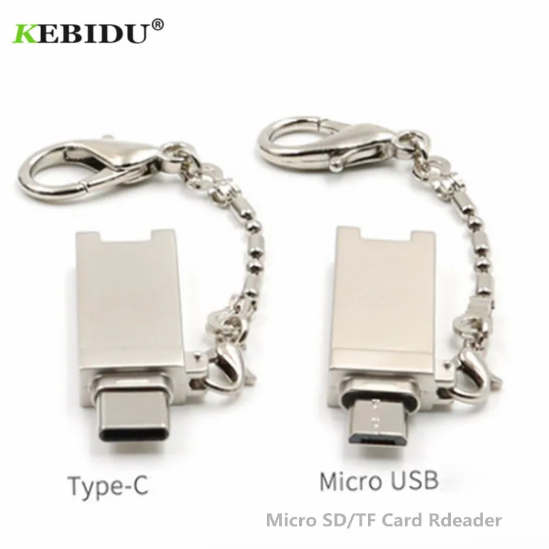 Портативный считыватель sd-карт Usb сверхскоростной карт памяти Micro SD/TF Type-C с