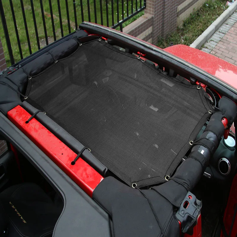 Дверная доска Тепловая сетка для Jeep Wrangler ABS2007 2016 черный 2 двери|net net|net for doorsnet door |