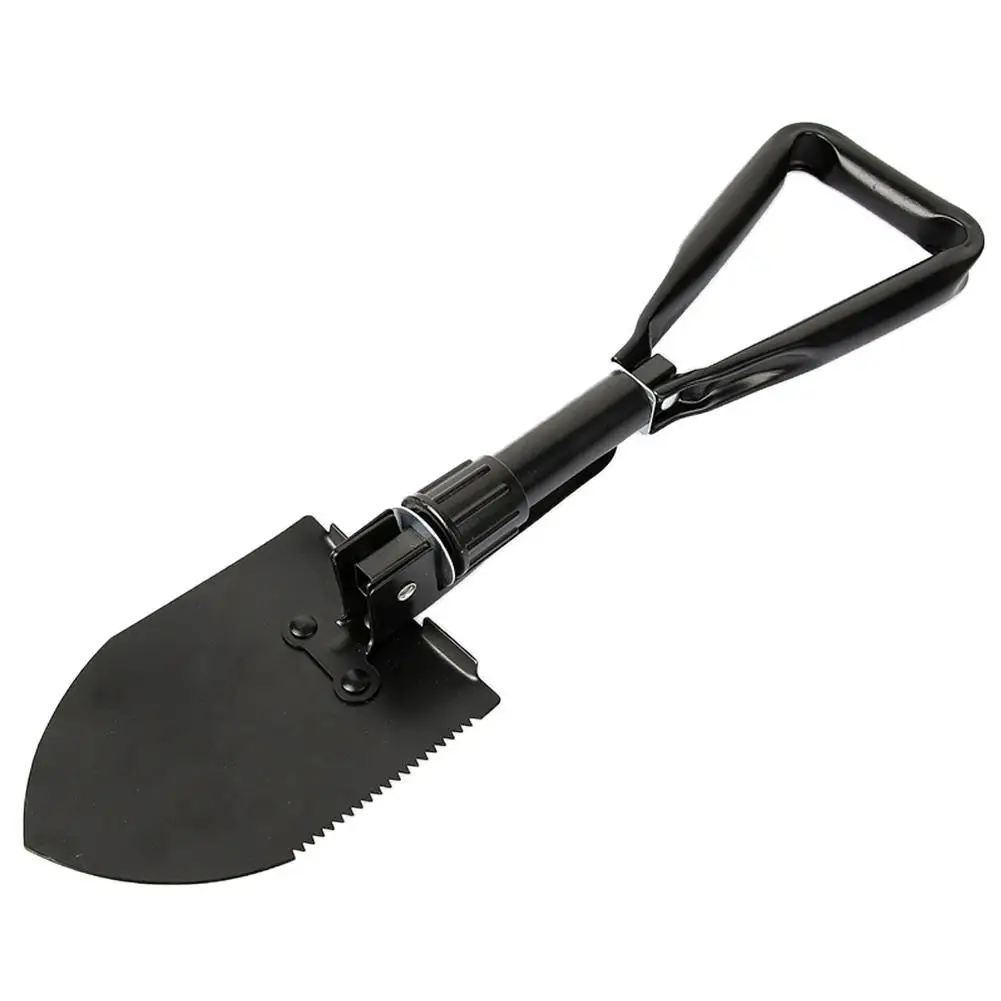 

Multi-functional Foldable Shovel Portable Outdoor Emergency Tool Iron Spade