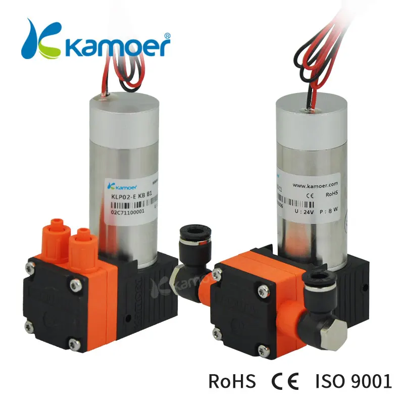 Kamoer KLP02 мембранный насос 12/24V с одной головкой и бесщеточным Мотором(внутренний виток, внешний виток