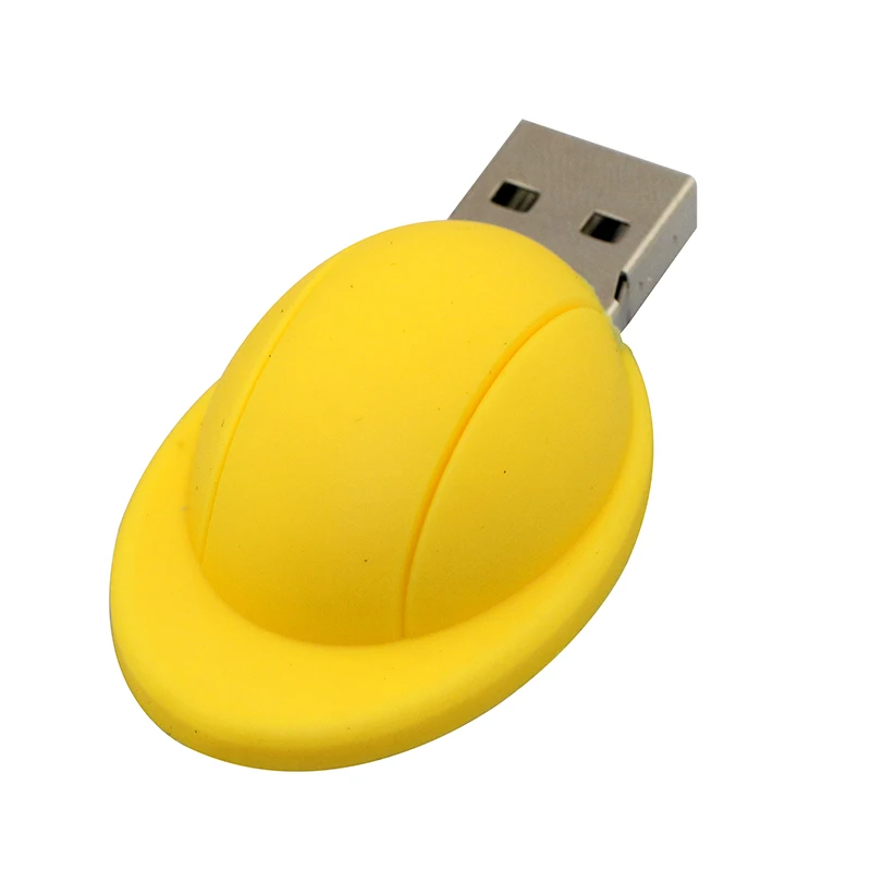 Мультяшный Usb флэш накопитель 4 Гб U диск 8 ГБ 16 32 желтый защитный жесткий 64 карта