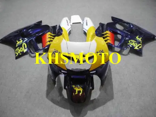 Набор обтекателей мотоцикла для HONDA CBR600F3 95 96 CBR 600F3 CBR600 1995 1996 ABS фиолетовый желтый