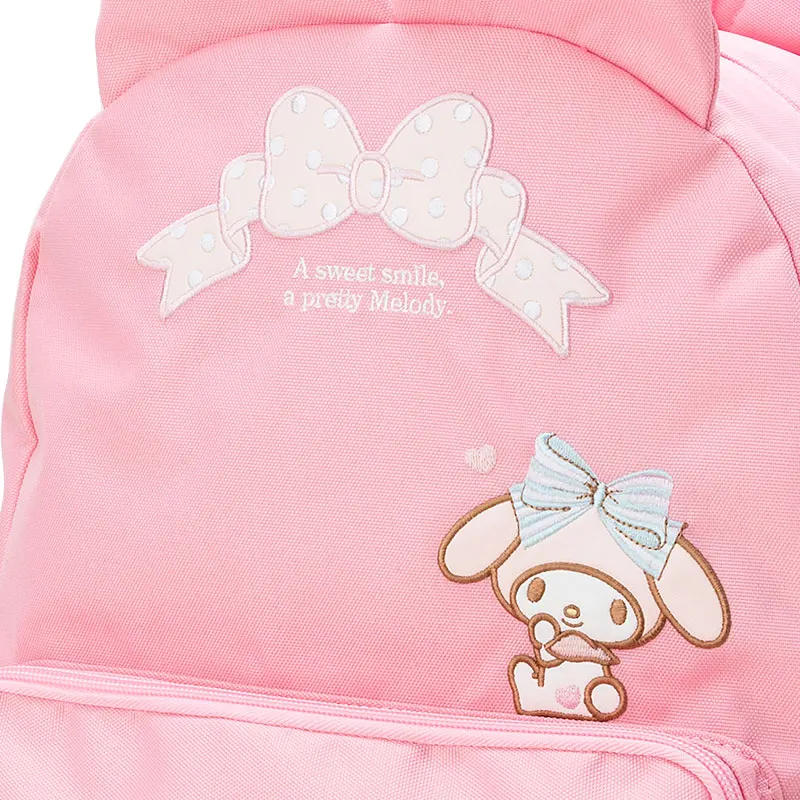 Милый мультяшный розовый рюкзак с заячьими ушками My Melody, школьный рюкзак для детей, школьные сумки для девочек, рюкзаки