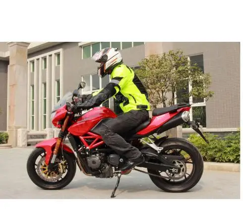 Светоотражающие мотоцикл одежда мужская гонки на мотоциклах куртка дышащая M-XXXXL