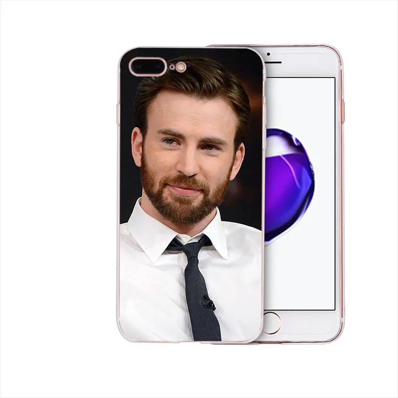 Криса Эванса Марвел Капитан Америка мягкий чехол для iPhone X чехол для телефона XS max XR 6plus 6s 6 Coque 5 5S SE 7 8 8plus 7plus Funda - Цвет: case 22