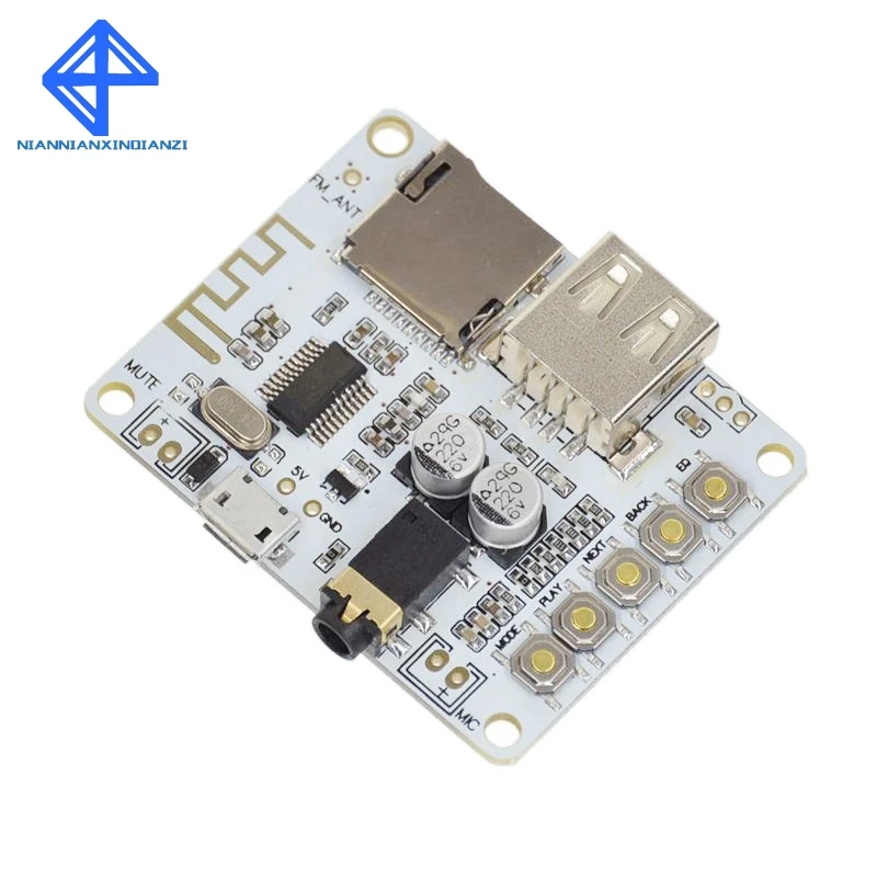 Bluetooth аудио приемник плата с USB TF слот для карты декодирования воспроизведения
