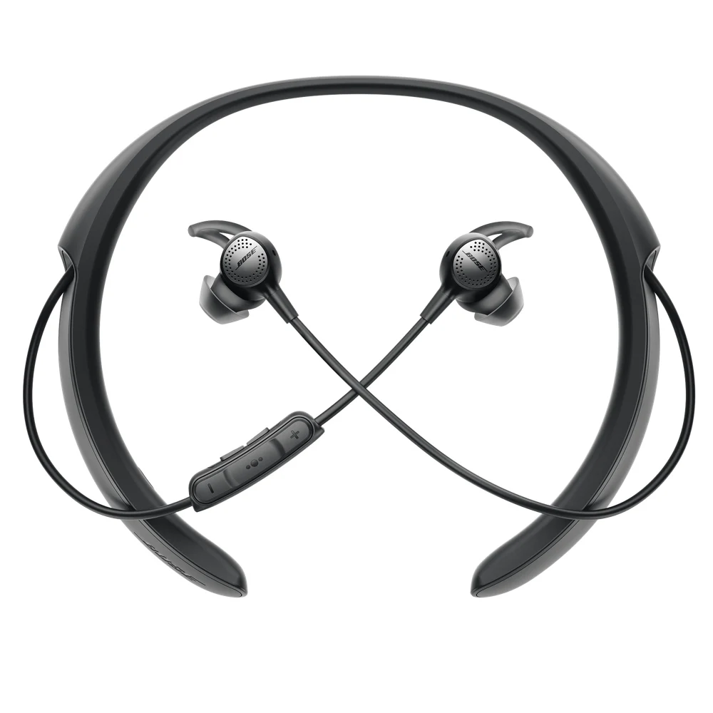 Bose Quiet control 30 беспроводные наушники шумоподавление Bluetooth гарнитура Шейная повязка спортивные музыкальные наушники In-line control Mic