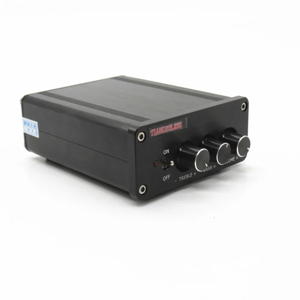 TIANCOOLKEI MS 10D TPA3116 2 0 регулируемые ВЧ бас Hi Fi аудио цифровой Мощность усилитель 50 Вт +