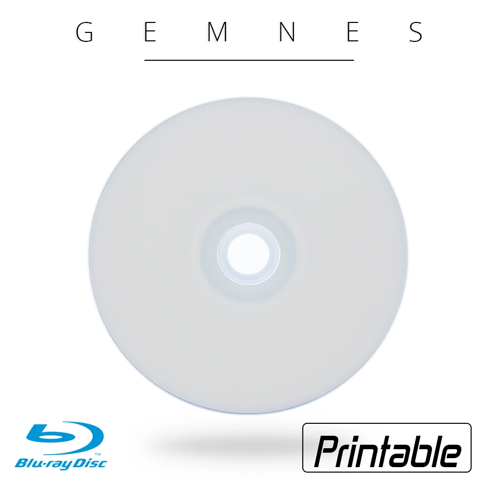 Бесплатная доставка BD R 50 Гб 6X Blu Ray диск пустой для струйной печати Disc Класс 25 шт