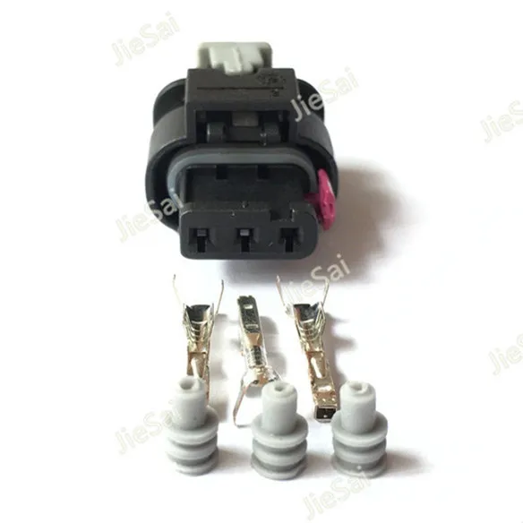 Tyco AMP 3 Pin водонепроницаемый фонарь реверсивного радара 1718653 1 / 4F0 973 703A 2 1718652 для VW