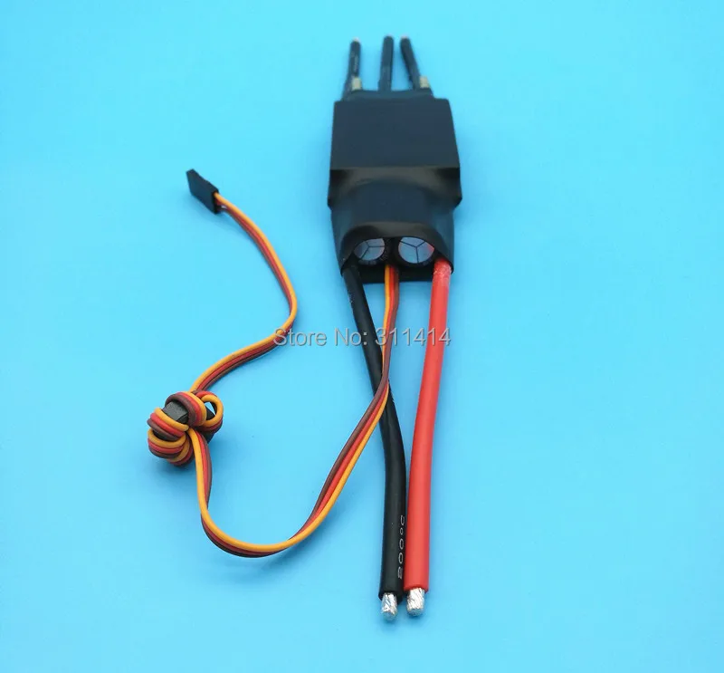 2pcs/lot 2-7S Lipo 100A ESC 5V/5A UBEC Brushless Speed Controller For RC Boat UBEC100A With Water Cooler Promotion | Игрушки и хобби
