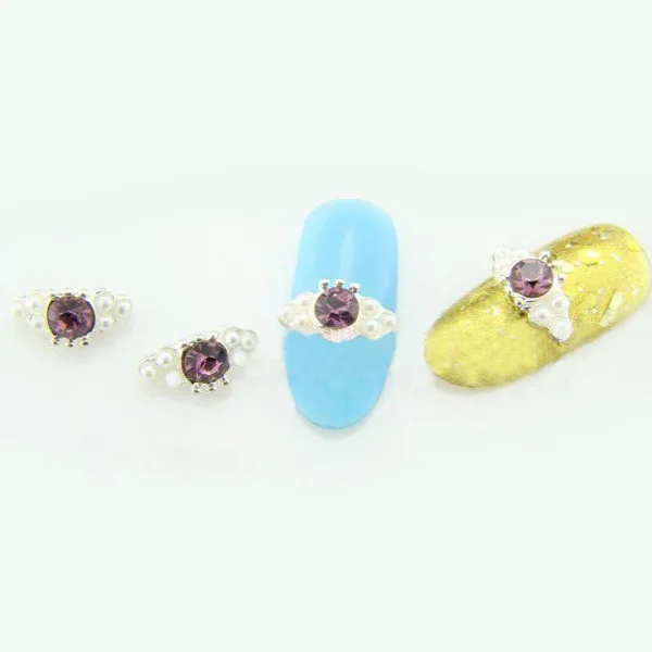 Бесплатная доставка 10 шт. новинка модная 3d фотография с жемчугом | Красота и