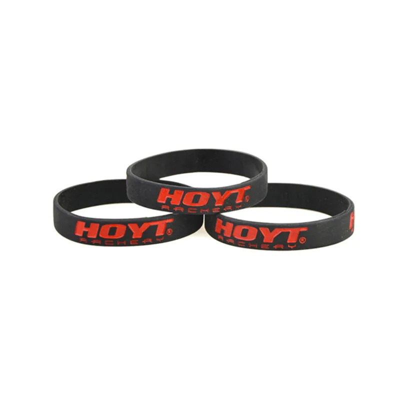 

1pc Archery Wrist Rope Outdoor Sports Rubber Wristband Archery Competition Souvenir Gift Wrist Band Shooting Accessories