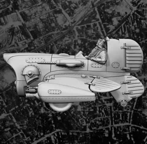 1/35 шкала Неокрашенная фигурка из смолы для воздушных судов GK | Игрушки и хобби