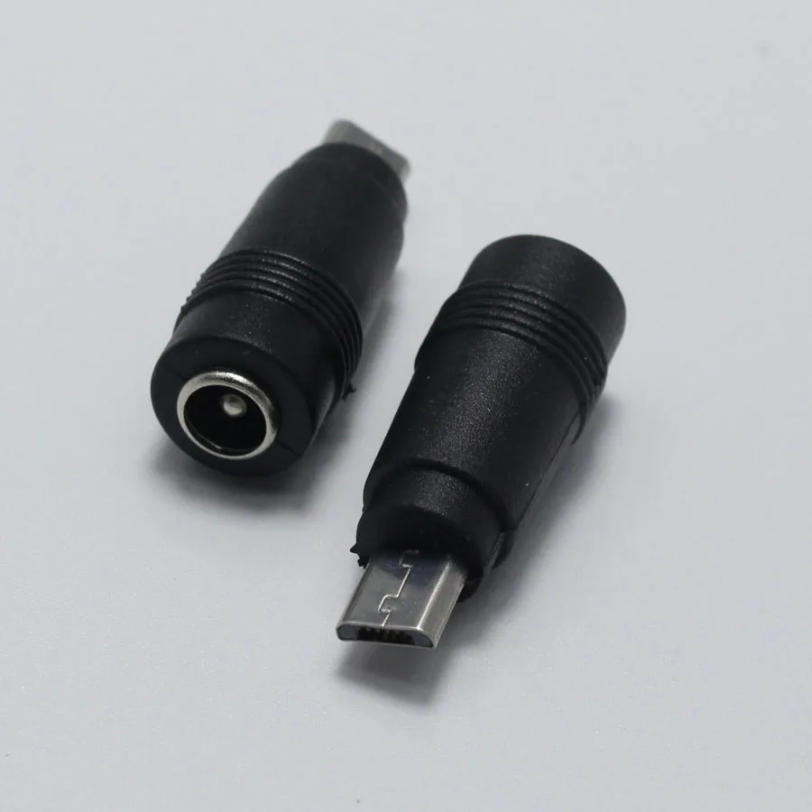 Адаптер питания постоянного тока 5 5x2 1 мм Мама-папа Micro USB 5P для V8 Android |
