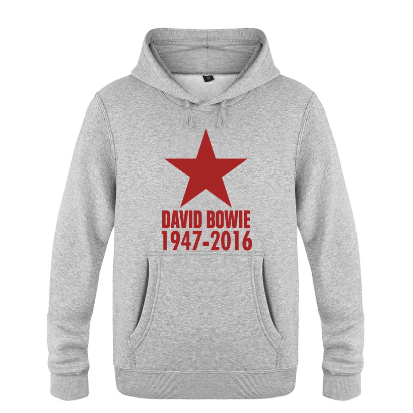 Мужской свитшот Blackstar Ziggy 1947 2016 David Bowie флисовый пуловер с капюшоном 2018|Мужские
