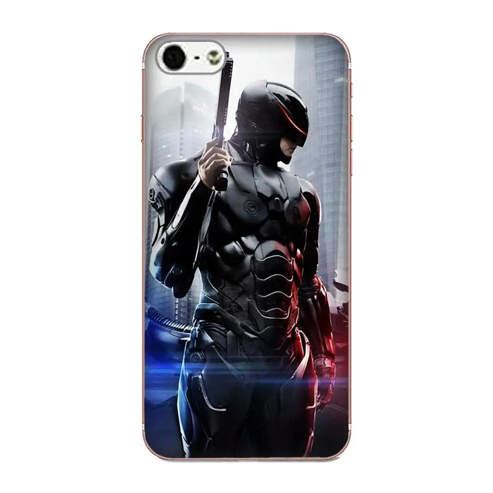 Чехол из ТПУ для Sony Xperia Z Z1 Z2 Z3 Z4 Z5 compact Mini M2 M4 M5 T3 E3 E5 XA XA1 XZ Premium Robocop | Мобильные