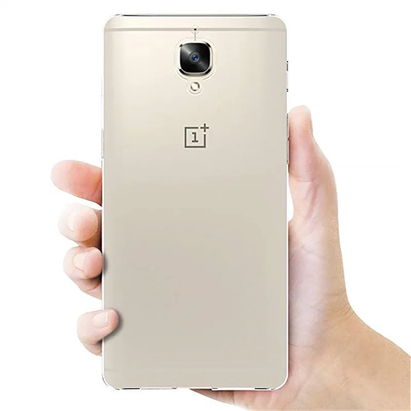 Мягкий прозрачный ТПУ силиконовый чехол для Oneplus 3 A3000 A3003 задняя крышка 5 дюймов