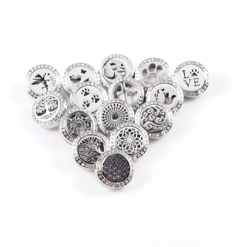 Новинка 2017 оптовая продажа медальон для духов (20 мм) магнитная ароматерапия из