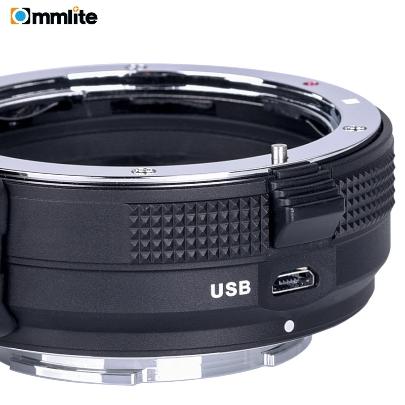 Кольцо-адаптер для объектива с электронной автофокусировкой Commlite Canon EF/EF-S и камер