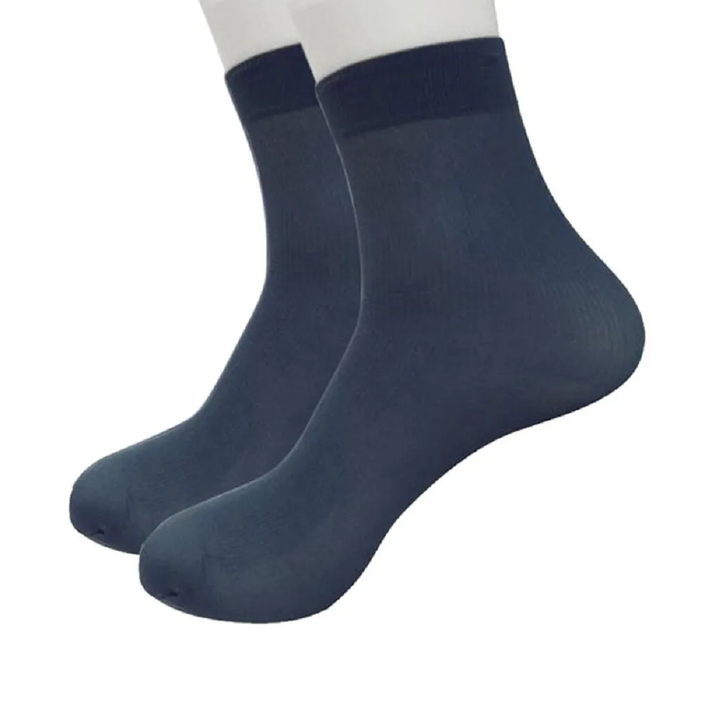 

Men Women Stockings Breathable 1 PC Bamboo Fiber Ultra-thin Elastic Silky Short Silk Stockings Men Socks Teenagers Short Socks