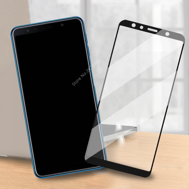 Защитное стекло закаленное 3D для Samsung Galaxy A7 A750 2018 A9S A9200 A8S A8 Plus Star Lite|Защитные