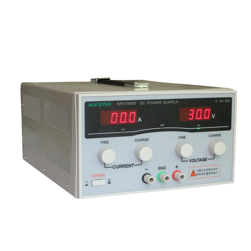 KPS1560D Высокоточный регулируемый светодиодный двойной дисплей Импульсный