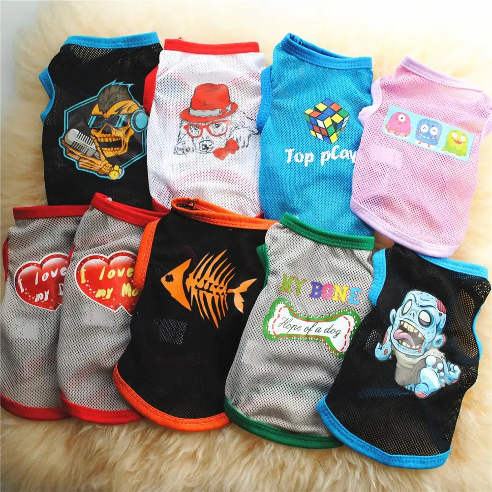 Pet Dog Clothes For Small Dogs Clothing Mesh Clothing for Dogs Coat Puppy Pet Clothes for Medium Dog Hoodies for Chihuahua