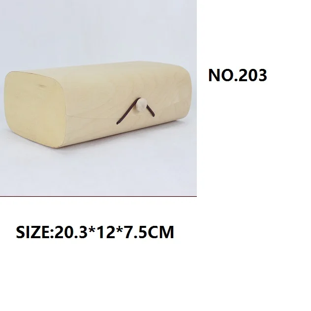 NO203 Экологичный светильник из шпона, дерева, мягкая кора, коробка, горшок для вечерние, сделай сам, для выпечки, печенья, торта, Подарочная коробка или чайная коробка - Цвет: NO203