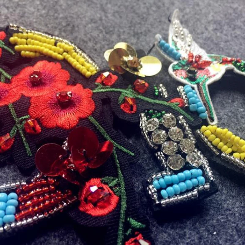 Новинка вышивка бисером ручной работы из горного хрусталя ткань сделай сам