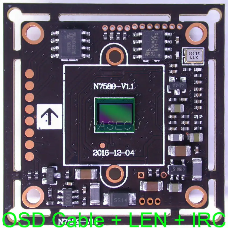 4MP AHD 1/3 &quotс датчиком OmniVision OV4689 CMOS sensor + NVP2475 плата модуля камеры видеонаблюдения