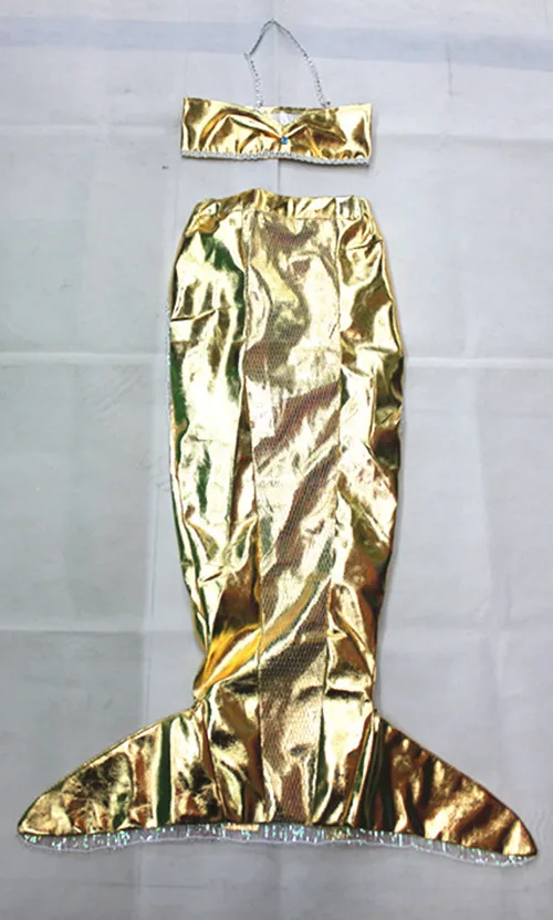 Костюм на Хэллоуин для детей хвост русалки плавание морская горничная косплей