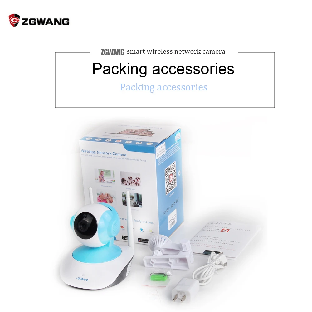 Zgwang 720 P мини IP Камера Wi-Fi Беспроводной Камеры Скрытого видеонаблюдения P2P Ночное