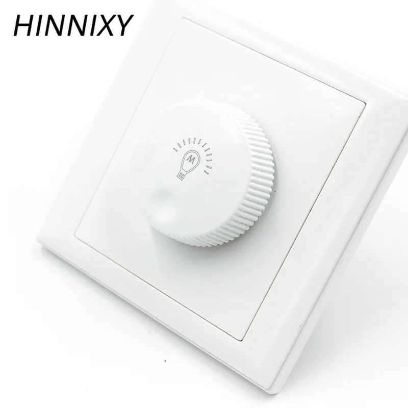 Hinnixy LED Triac диммер 300 Вт 110В/220В Вращающийся Переключатель Регулятор яркости для