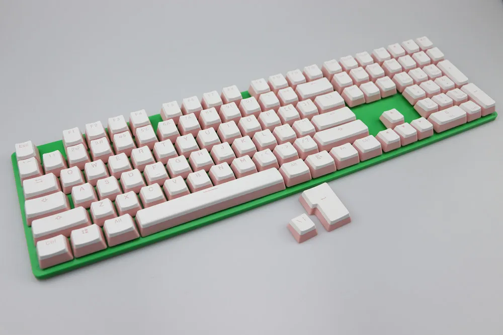 Cool Jazz Double shot 108 key ANSI макет OEM профиль PBT Pudding двухсторонний колпачок для