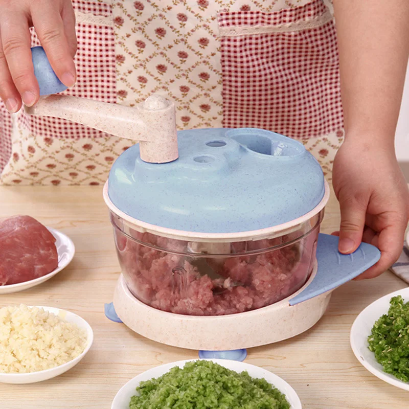 Многофункциональный блендер для мяса Кухонный комбайн ручная портативная