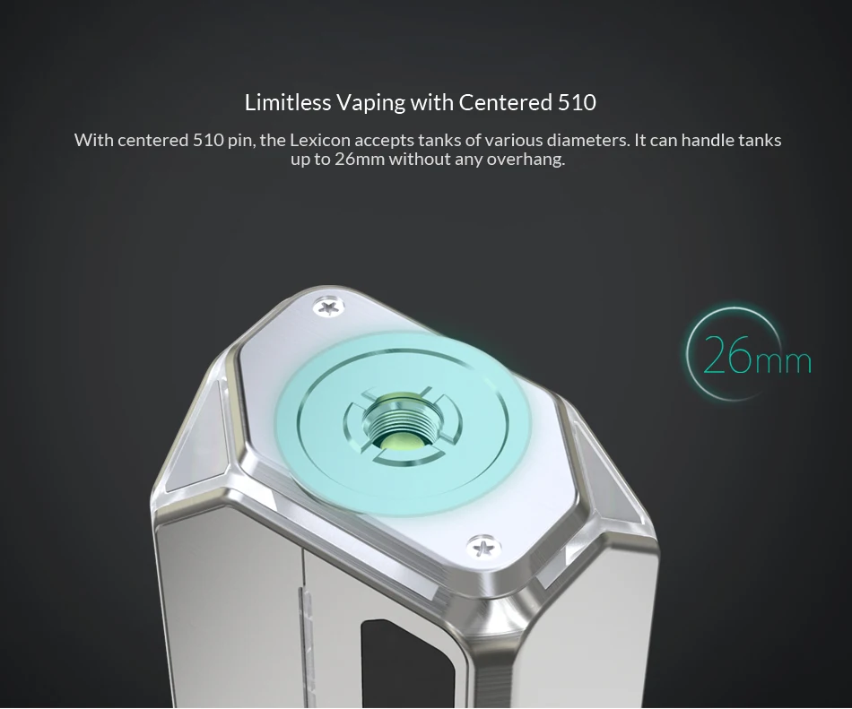 Оригинальная электронная сигарета мод коробка Eleaf Lexicon мод 235 Вт Максимальная поддержка ELLO Duro атомайзер 6,5 мл Vape