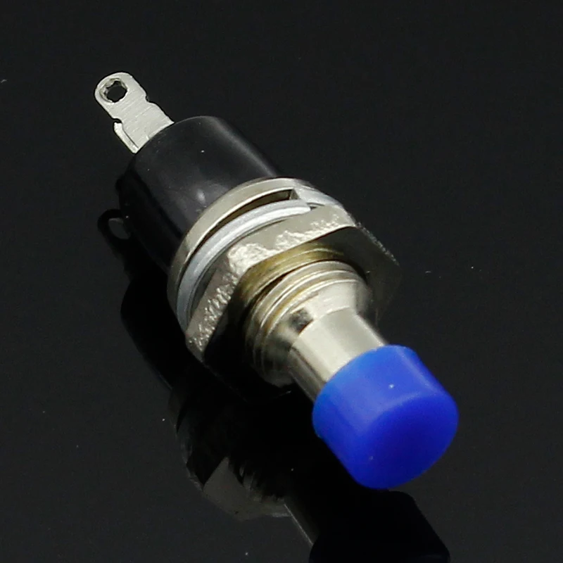 6 шт. 7 мм Мгновенный кнопочный переключатель нажмите сброса мгновенный вкл./ВЫКЛ.