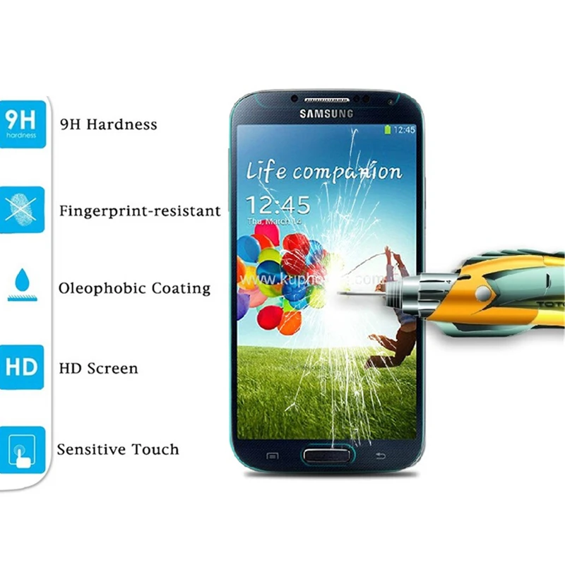 Защитное стекло для Samsung Galaxy S3 S4 S5 Note 2 3 4 шт. | Мобильные телефоны и аксессуары