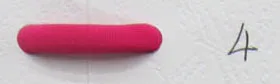4-fuchia 1 Катушка лайкра шнур прошитый эластичный лайкра шнур ткань лайкра полоса - Цвет: 4-fuchia