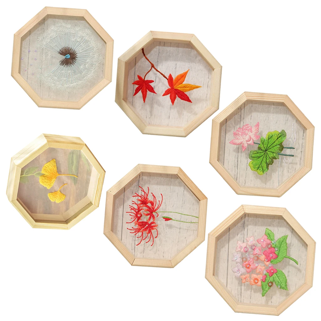 Ручная вышивка крестиком стартер набор рукодельных изделий с ткань органза