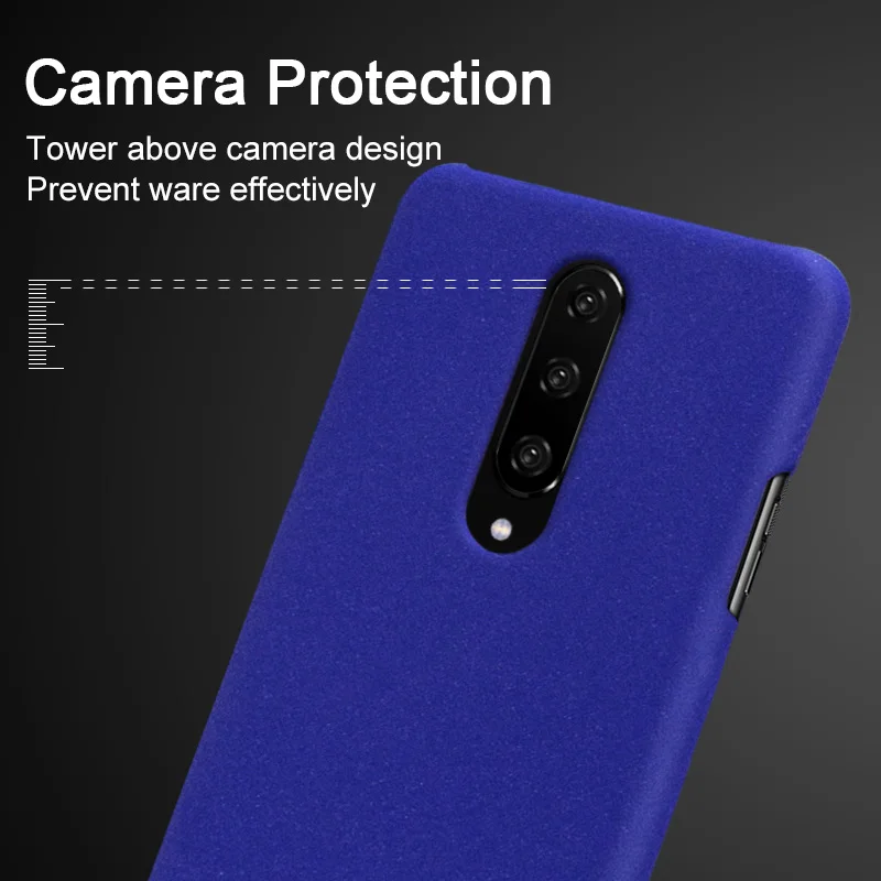 Для One Plus 7 Pro чехол кожного покрова IMAK Ковбой матовая Touch противоскольжения