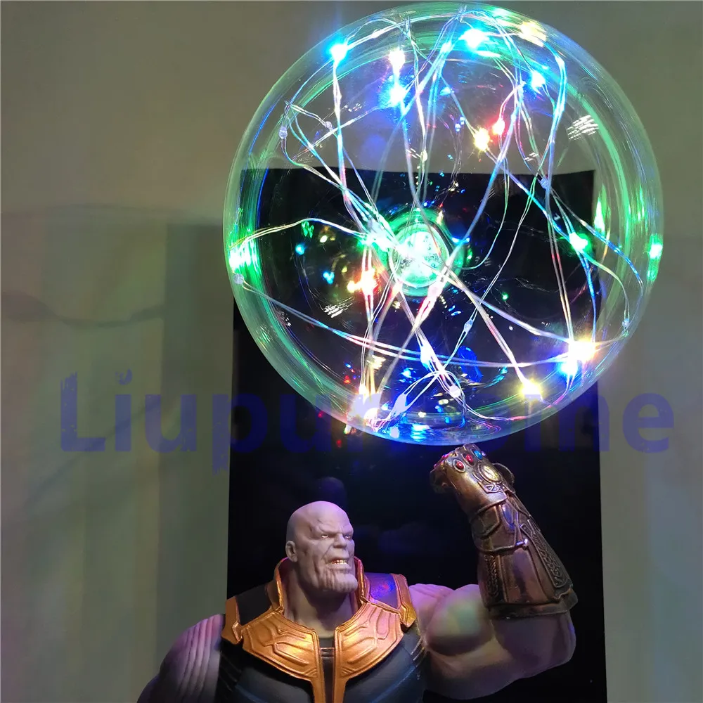 Игровая перчатка Marvel танос экшн игрушки светодиодная лампа набор мстители Endgaeme