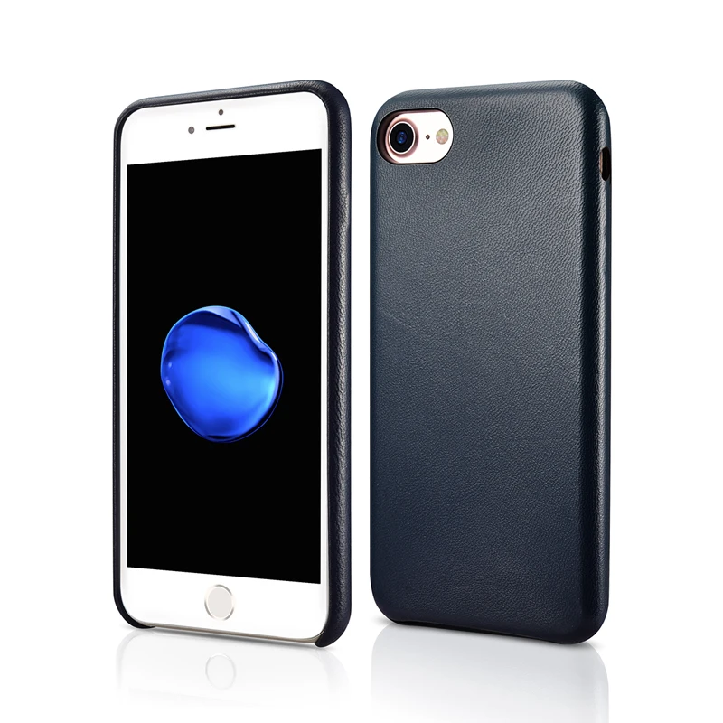 Super Touch Feeling Genuine Leather Case For Apple iPhone 7 8/ Plus Luxury Slim Phone Cases 8 Back Cover |