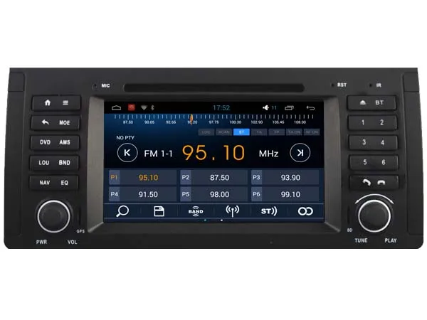 Android 5.1.1 Аудио dvd-плеер АВТОМОБИЛЯ ДЛЯ BMW E39/M5/X5/E53 gps Мультимедиа головное